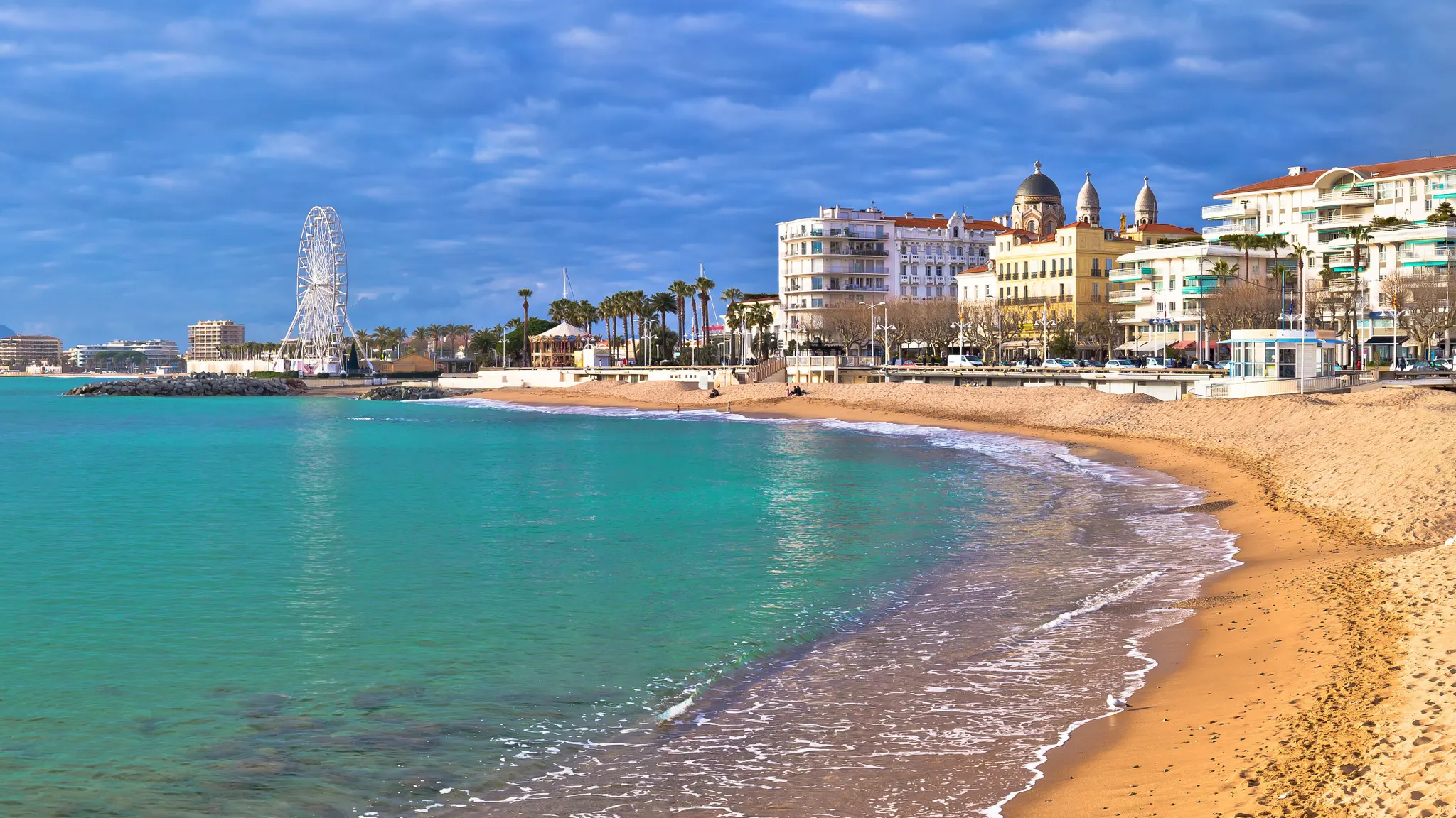 The coast of Saint-Raphael