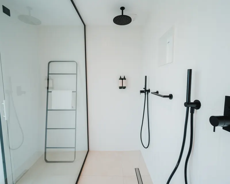 Salle de bain double douche