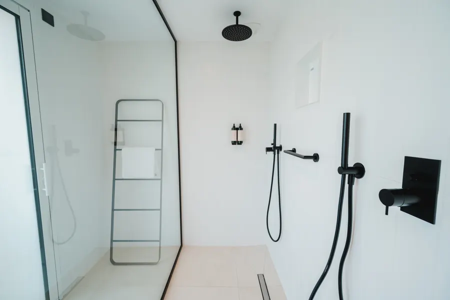 Salle de bain double douche