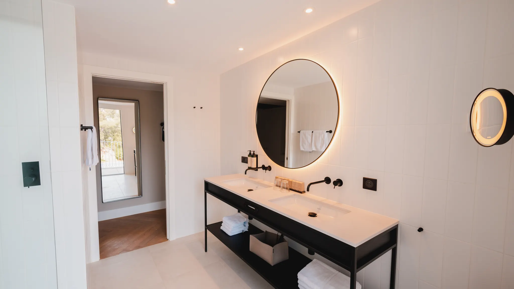 Salle de bain double douche