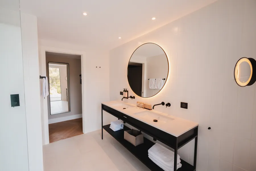 Salle de bain double douche