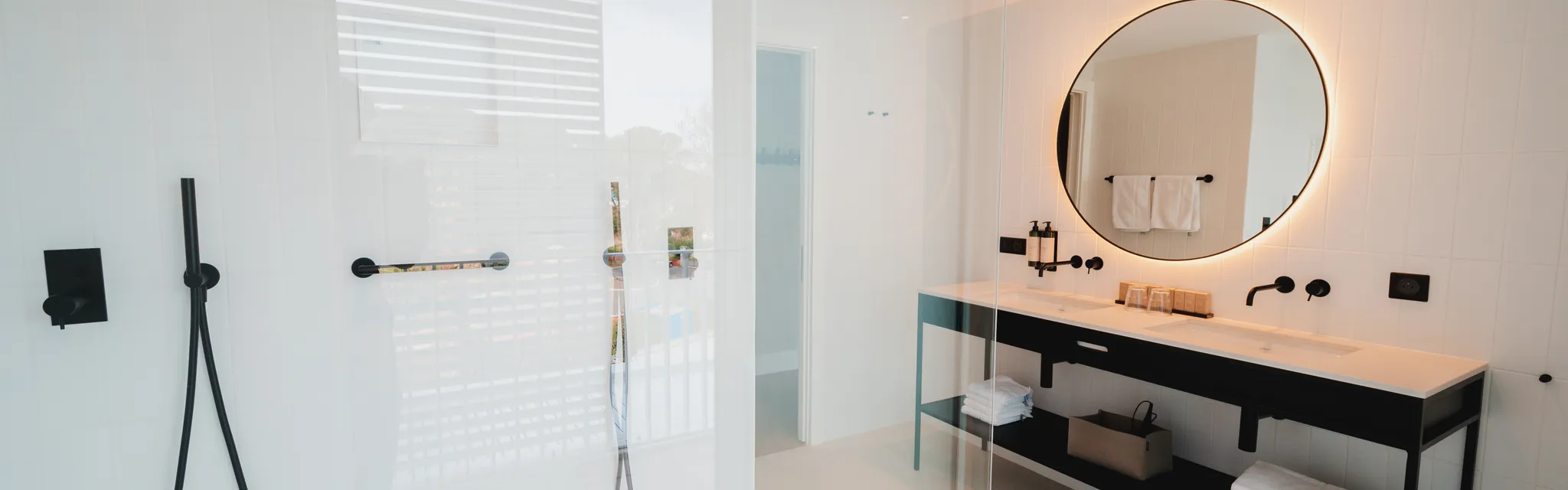 Salle de bain double douche