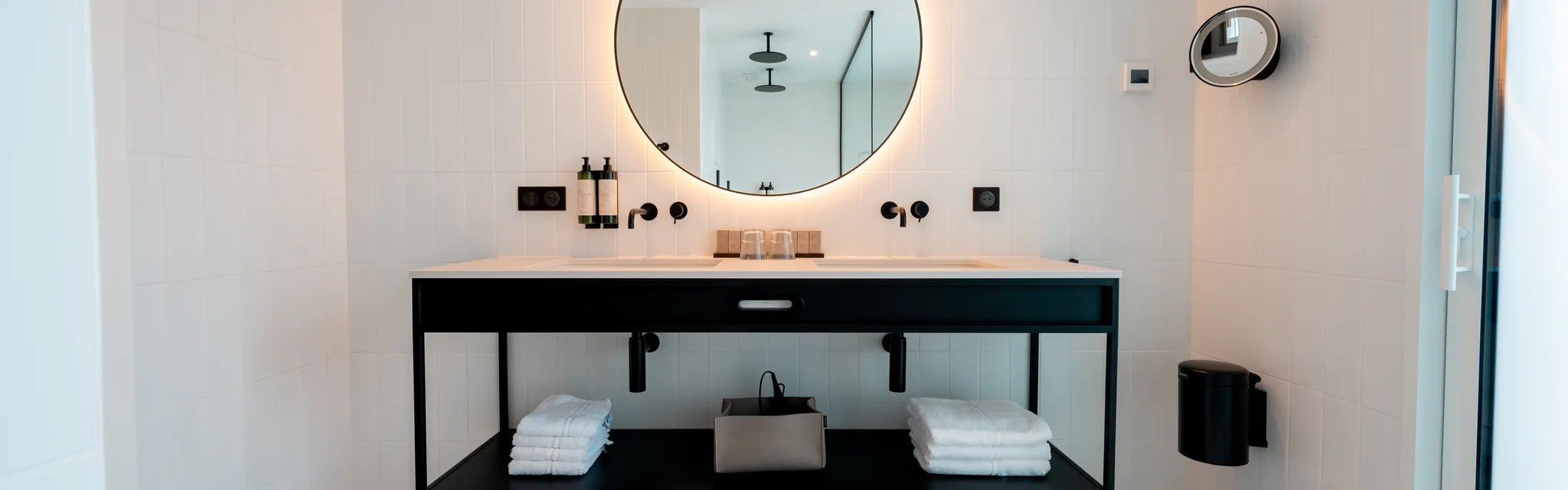 Salle de bain double douche