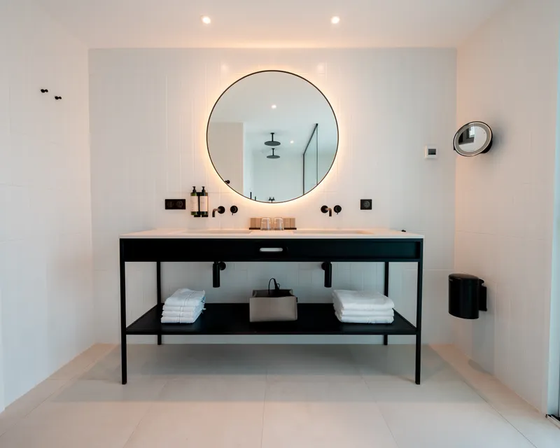 Salle de bain double douche