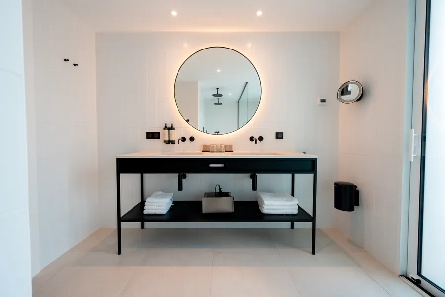 Salle de bain double douche