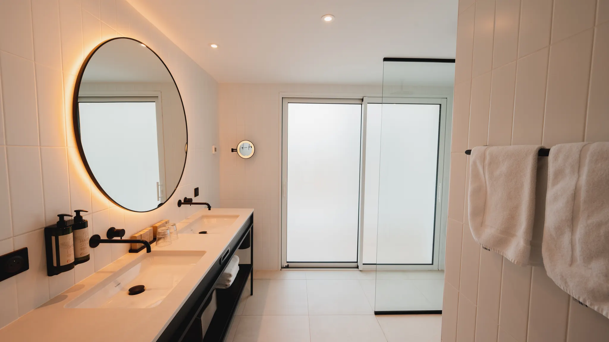 Salle de bain double douche