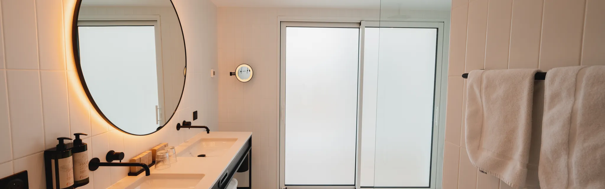 Salle de bain double douche