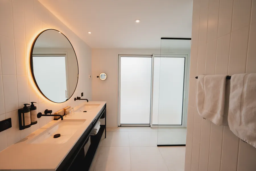 Salle de bain double douche
