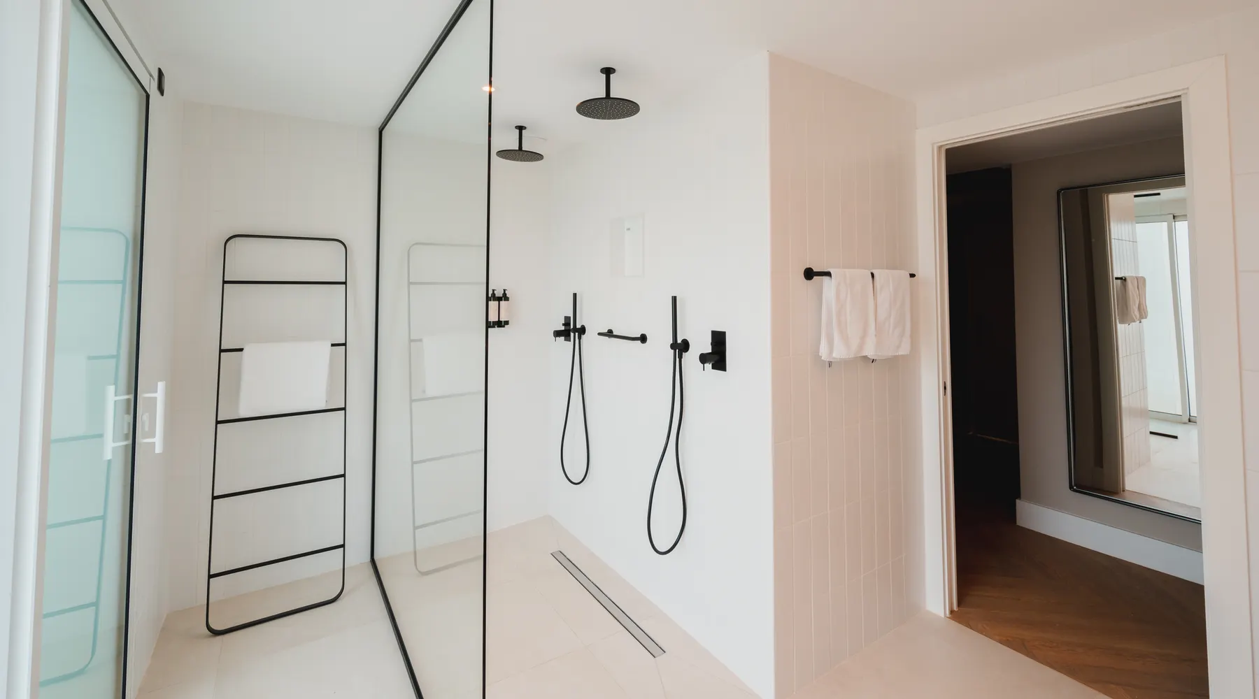 Salle de bain double douche