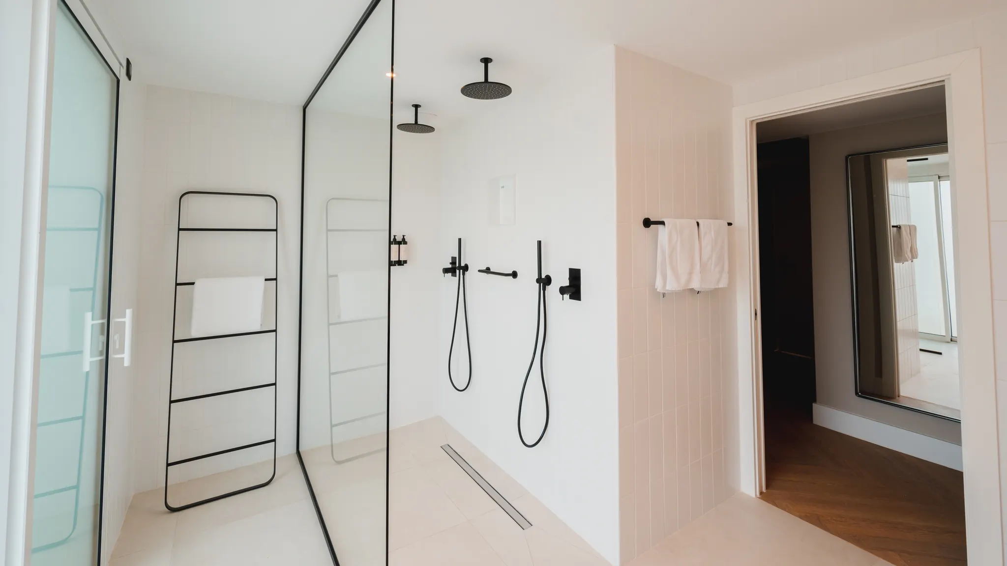 Salle de bain double douche