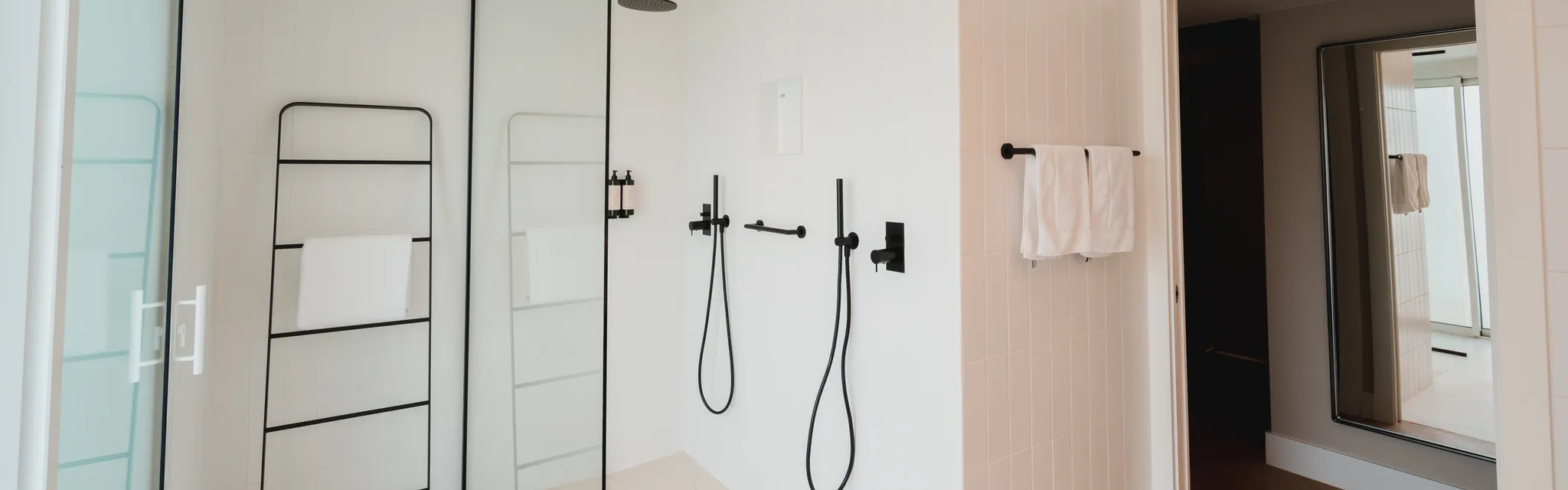 Salle de bain double douche