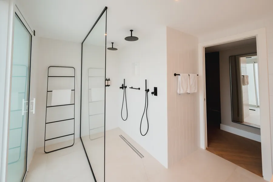 Salle de bain double douche
