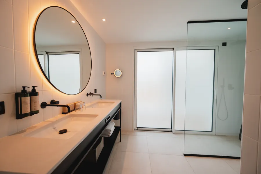 Salle de bain double douche