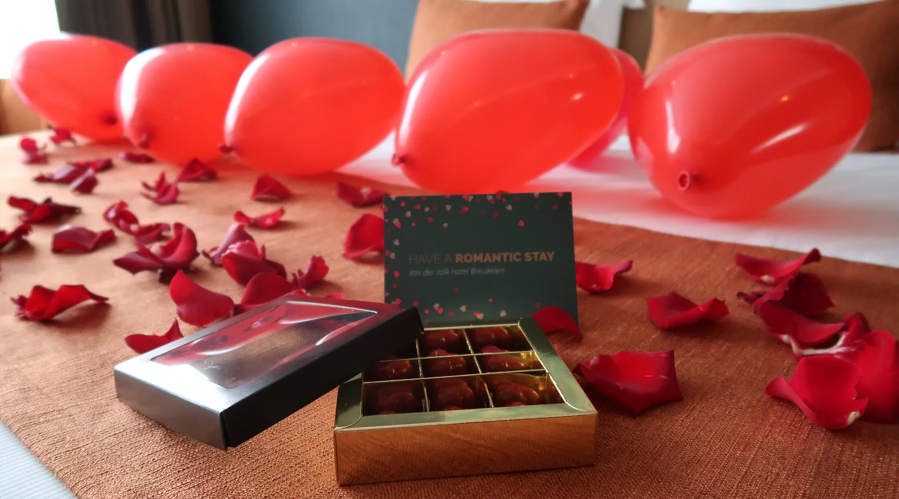 Chocolate with the Romantic Package