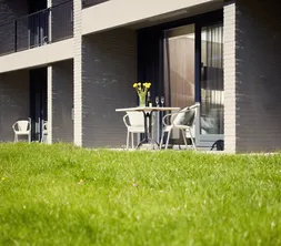 Balcony or terrace in Comfort room at Van der Valk Hotel Gorinchem-A27