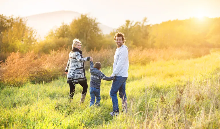 Family in Summer