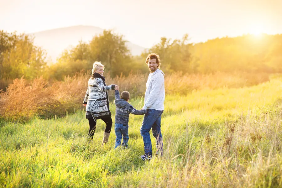 Family in Summer