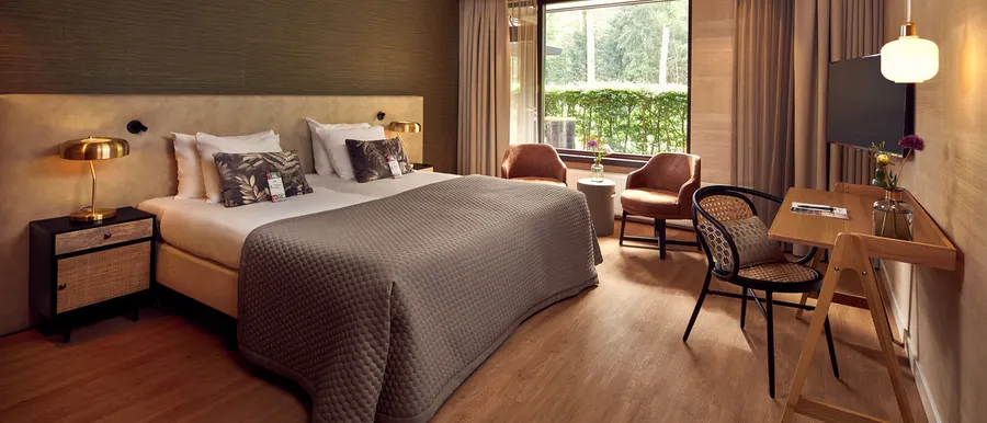 U komt tot rust in onze moderne familiekamer
