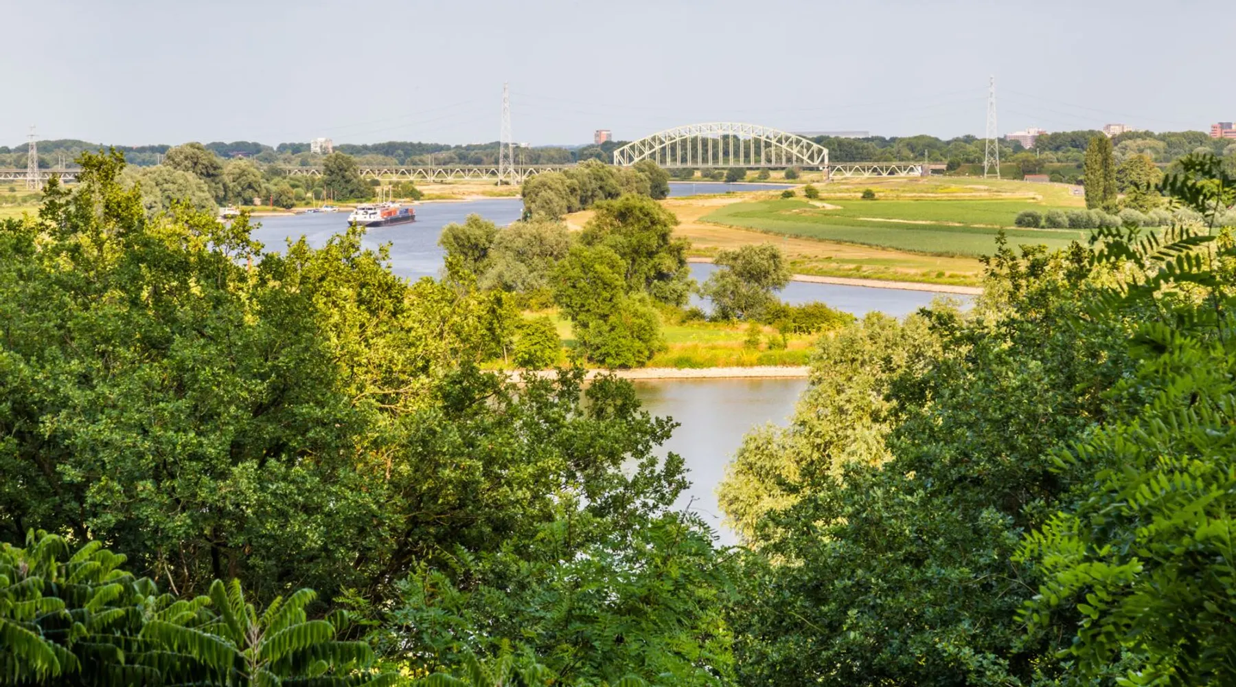 Entdecken Sie die grüne Umgebung des Hotels Arnhem