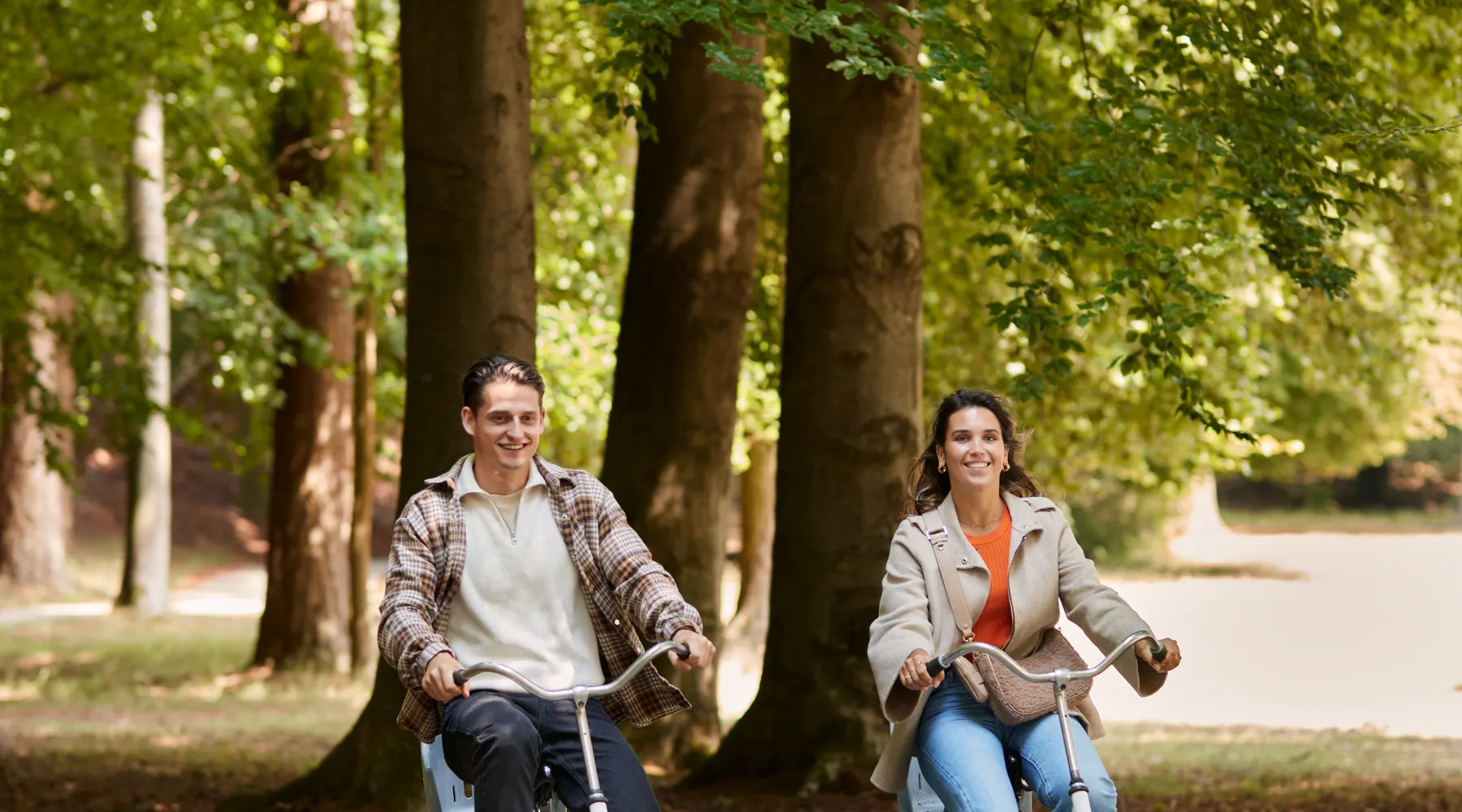 E-bike package cycling on the Veluwe