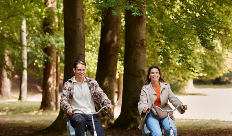 E-bike package cycling on the Veluwe
