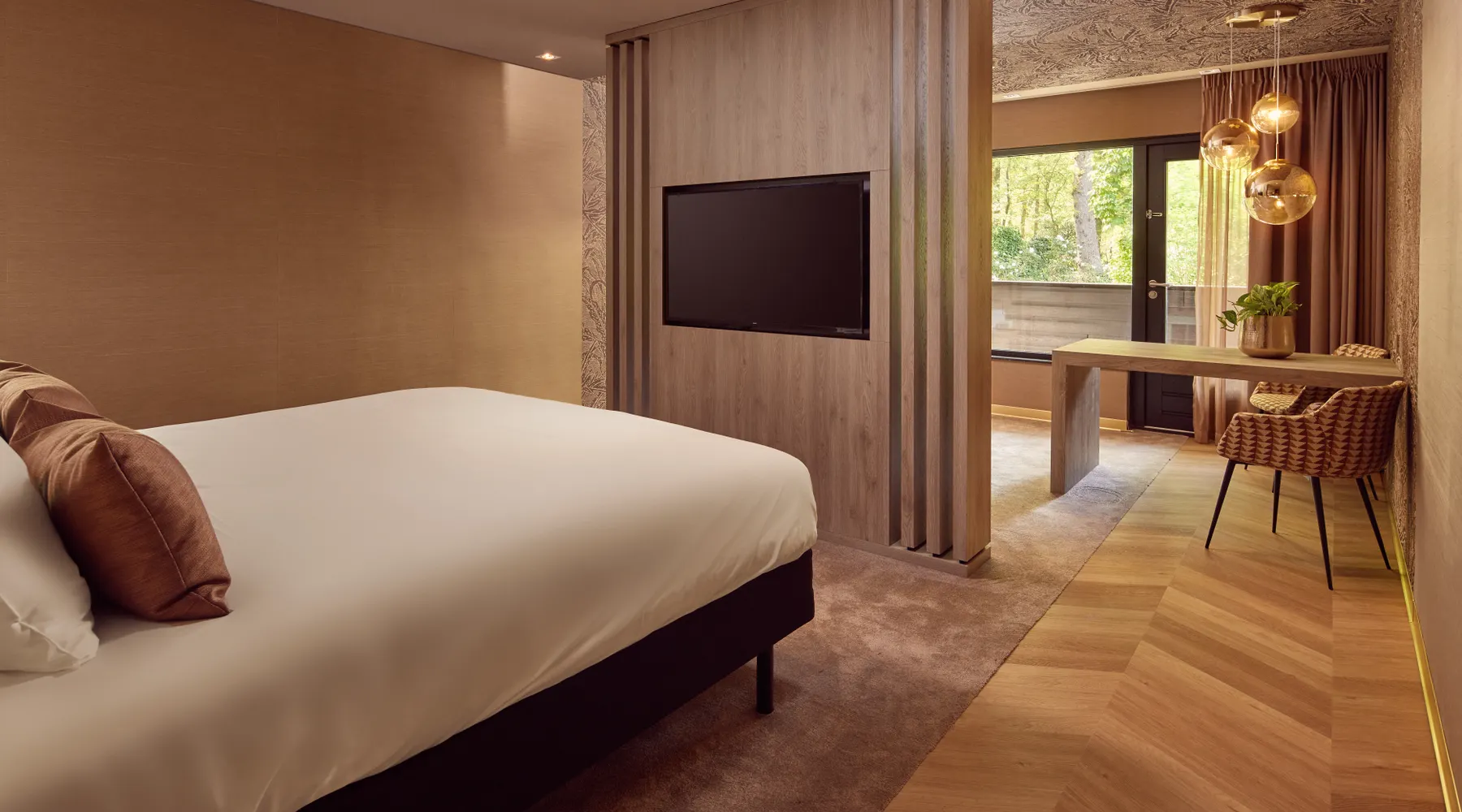 Geniet bij Hotel Arnhem in onze luxe Junior Suite