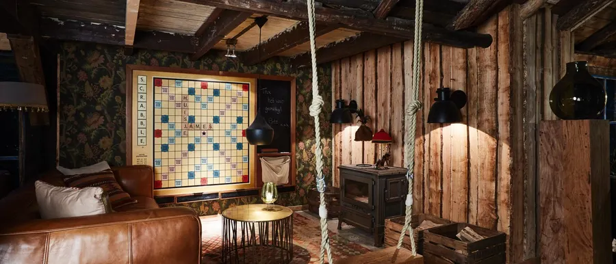 De Werkplaats bij restaurant Huisje James
