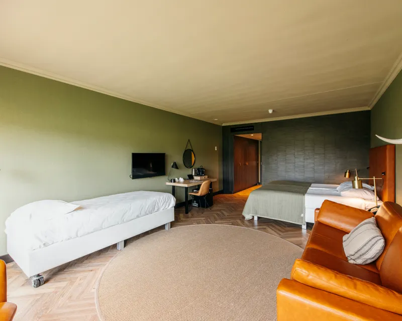 3-persoonskamer bed
