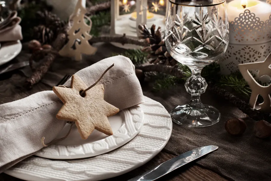 Kerst diner tafel Breukelen