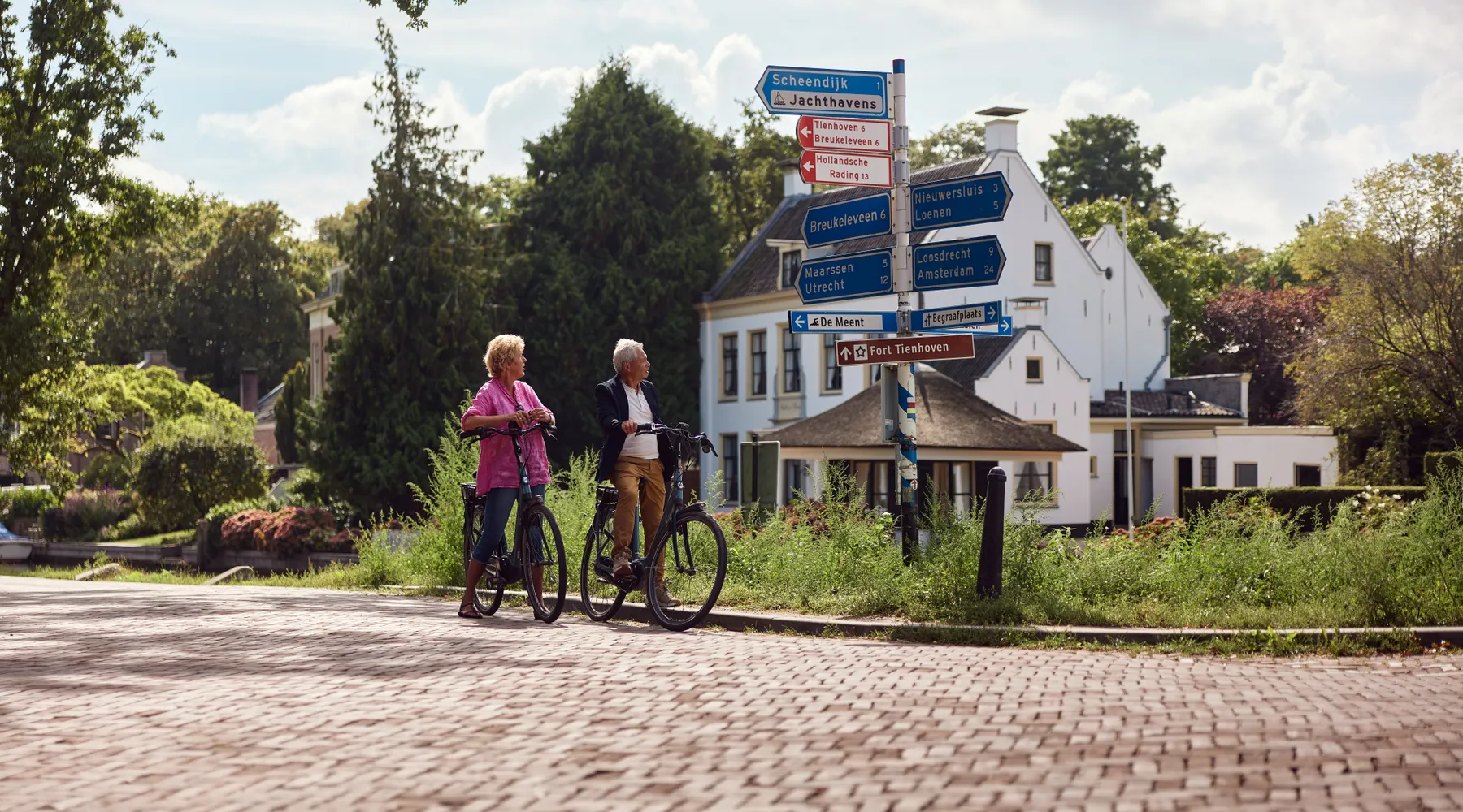 Fietsen Breukelen Vecht