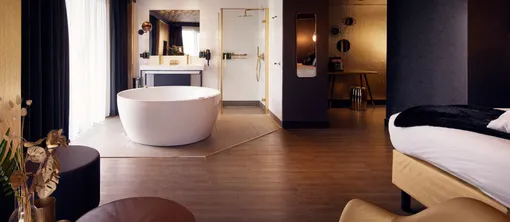 Golden suite badkamer