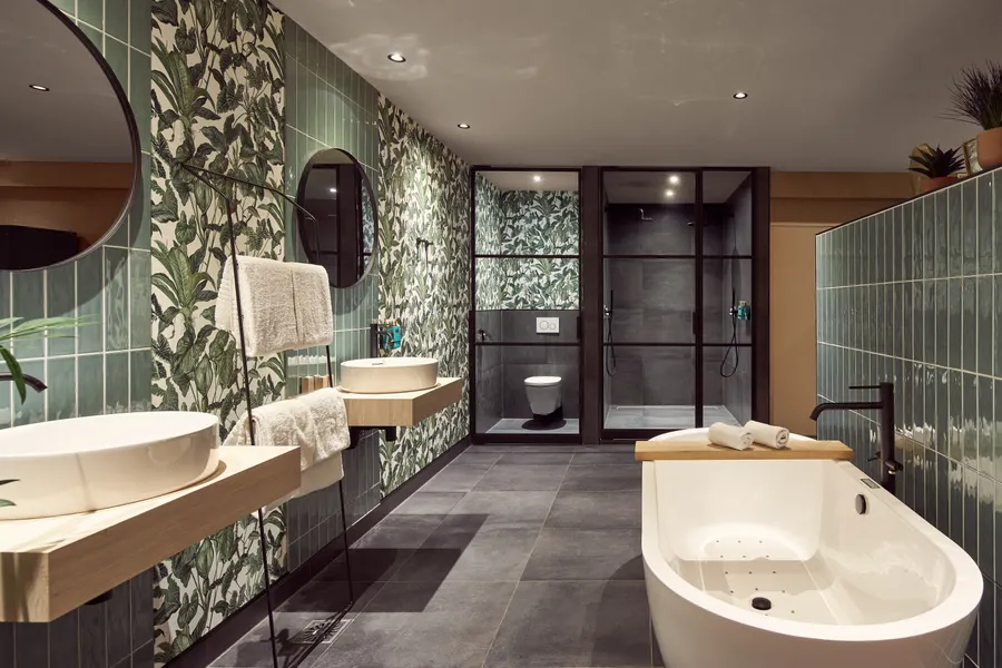 Garden suite Badezimmer