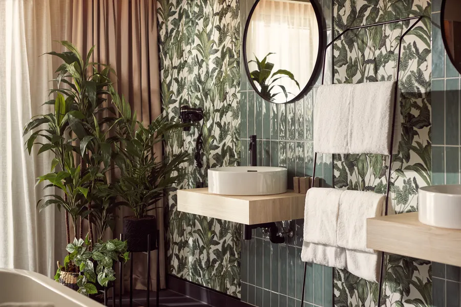 Garden suite Badezimmer