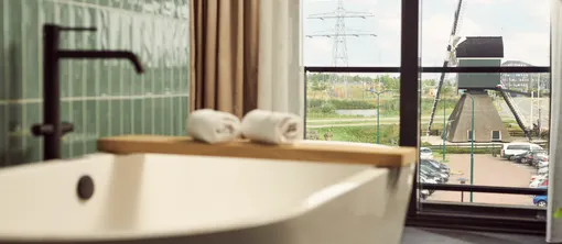 Garden suite badkamer