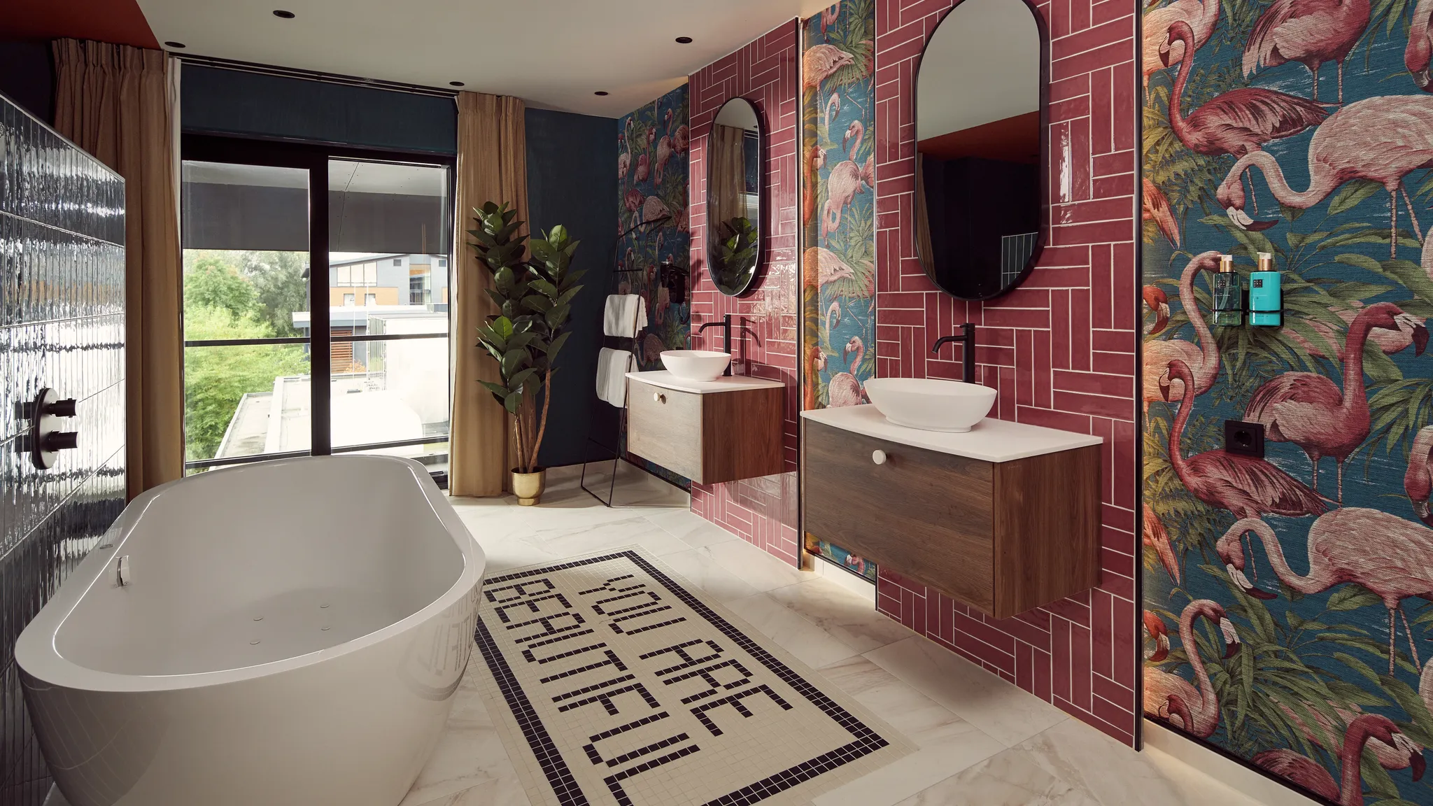 Miami suite badkamer