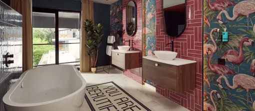 Miami suite badkamer