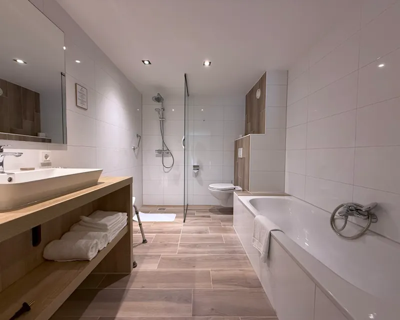 Mindervalide kamer badkamer