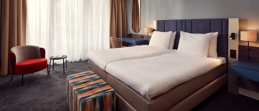 Hotel room the Witte Bergen