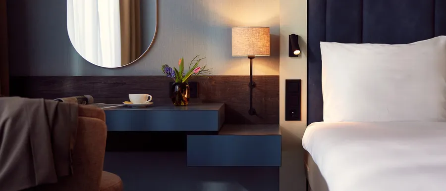 Hotel room the Witte Bergen