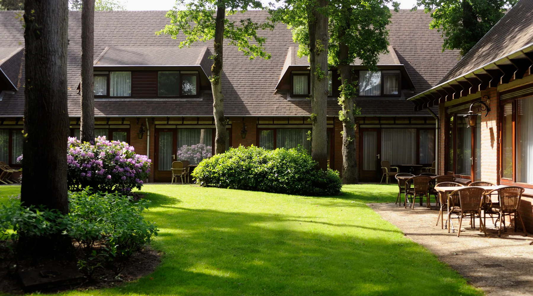 Tuin Hotel Hilversum De Witte Bergen