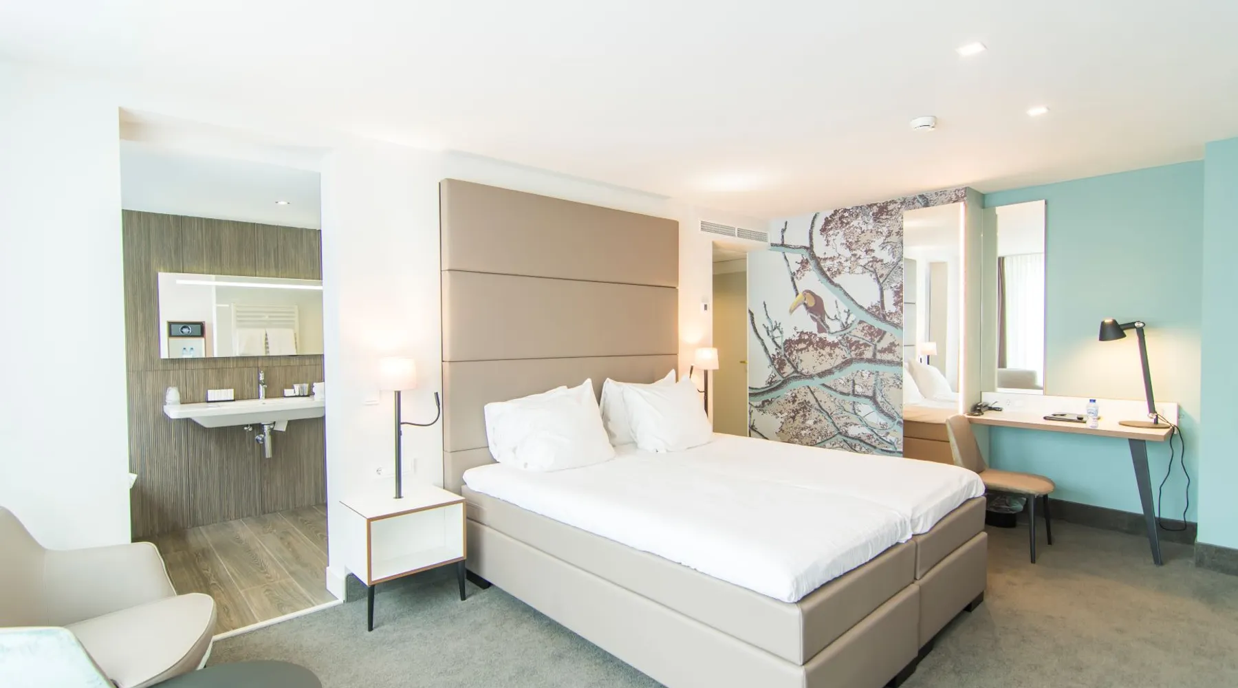 Comfort room with whirlpool Hotel Hilversum De Witte Bergen
