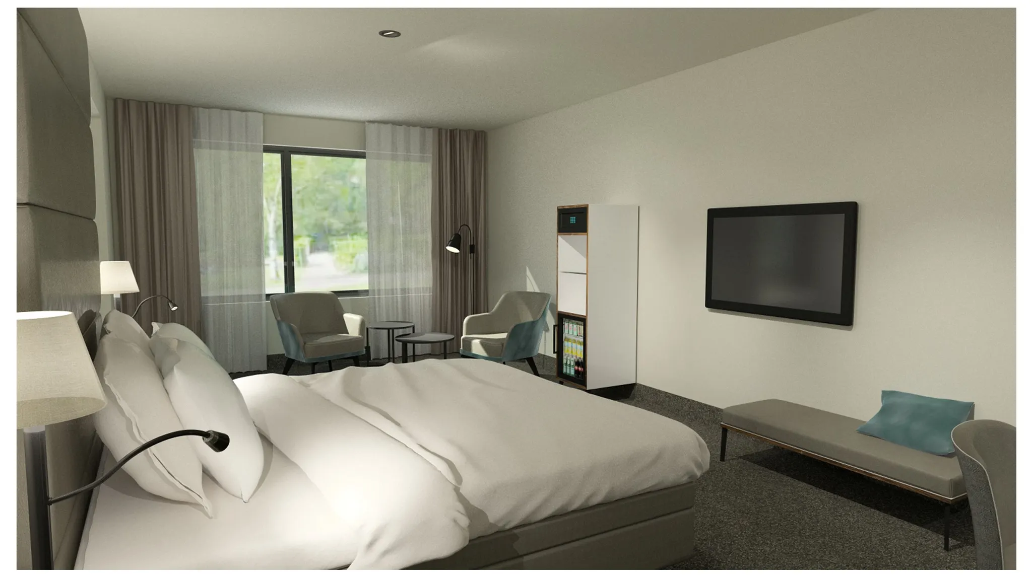 comfort room with bubblebath