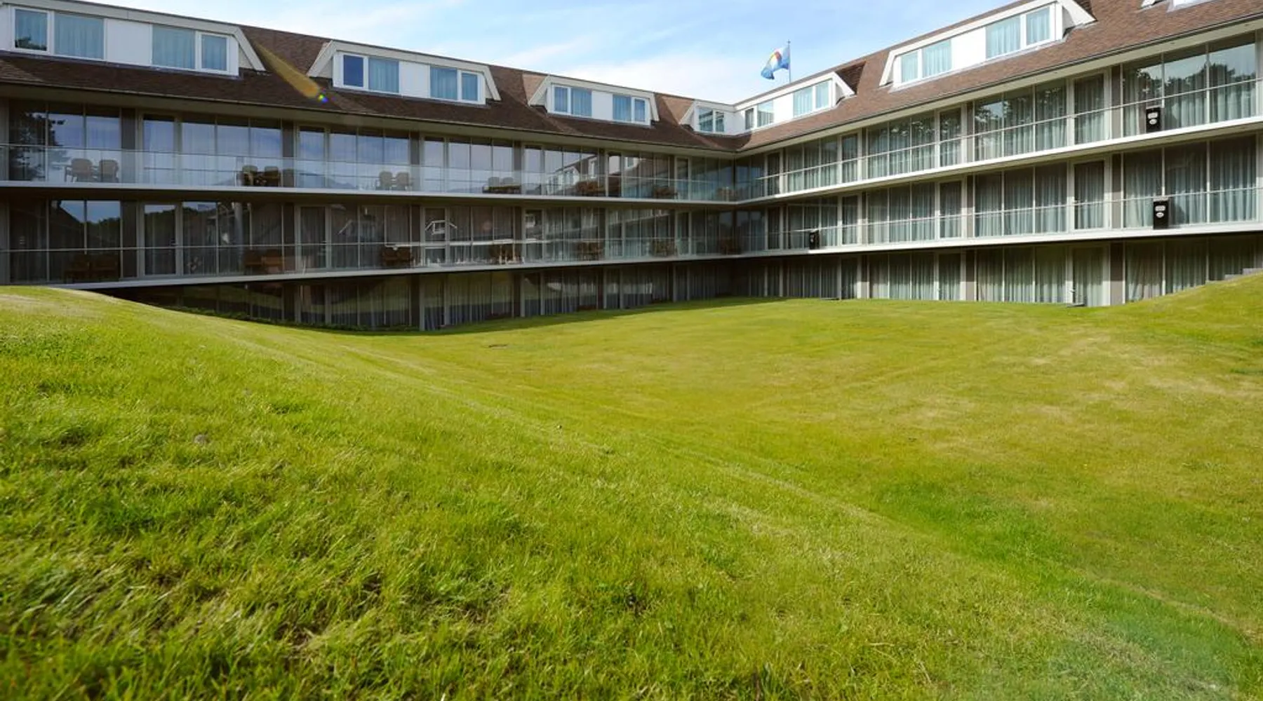 Hotel Hilversum - de Witte Bergen hotelkamers tuin
