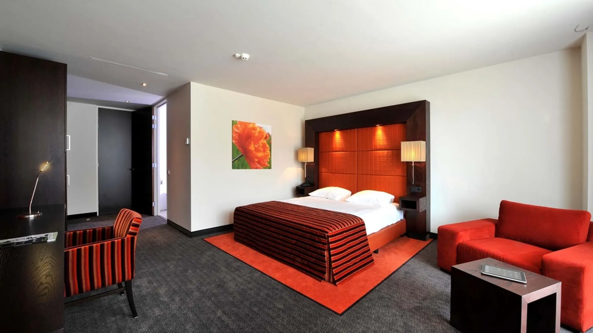 Comfort hotelkamers met balkon Hotel Hilversum - De Witte Bergen