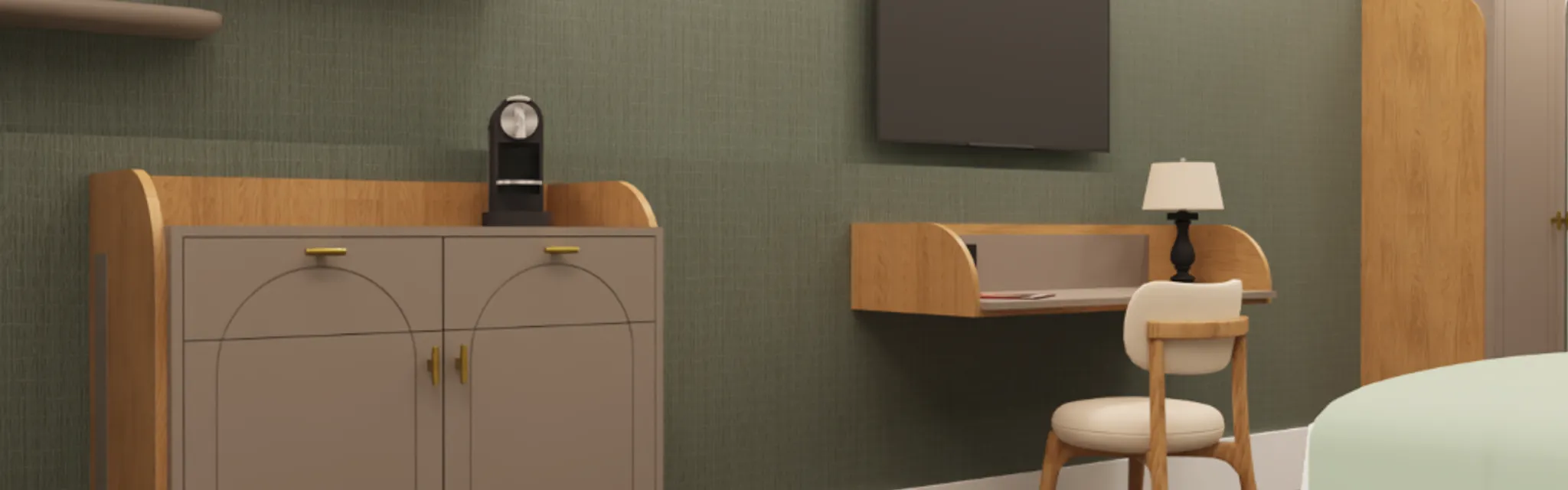 Sfeerimpressie deluxe kamer