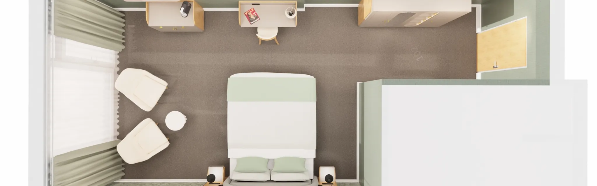 Sfeerimpressie deluxe kamer