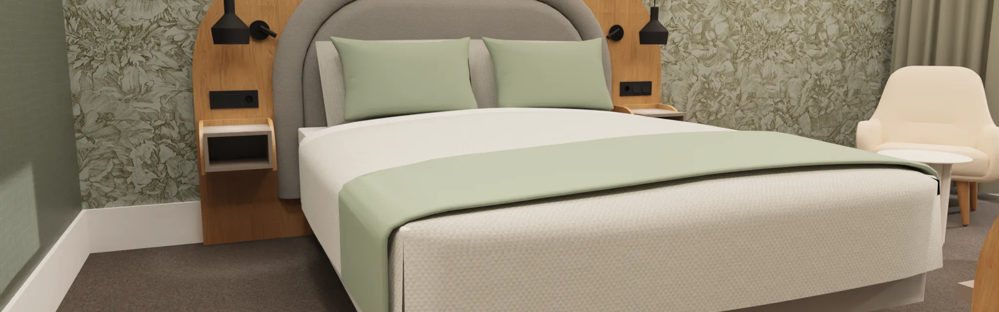 Sfeerimpressie deluxe kamer