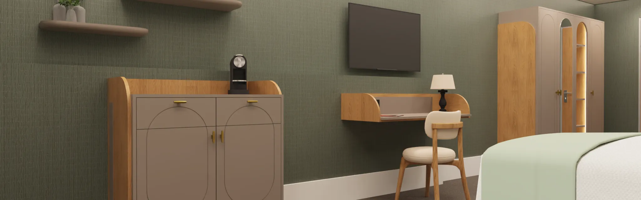Sfeerimpressie deluxe kamer