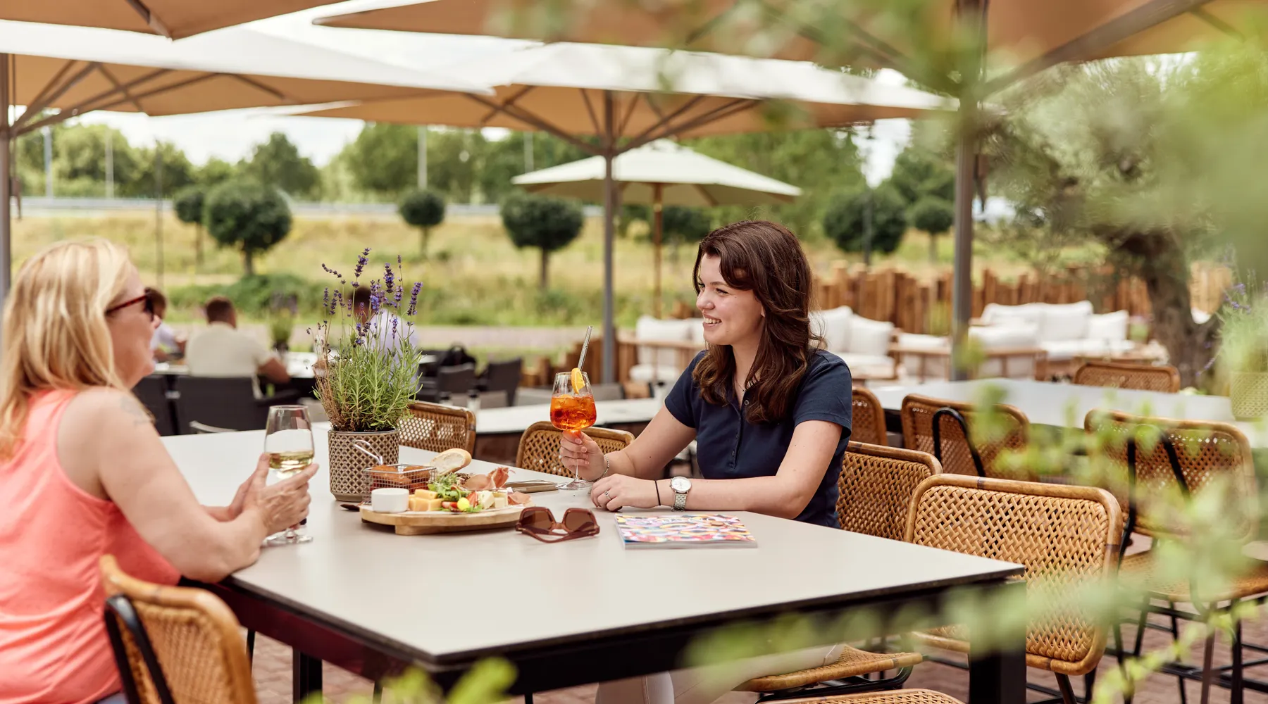 Terrasse Van der Valk hotel Cuijk Nijmegen