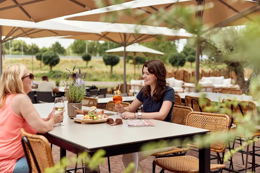 Terras Van der Valk hotel Cuijk Nijmegen